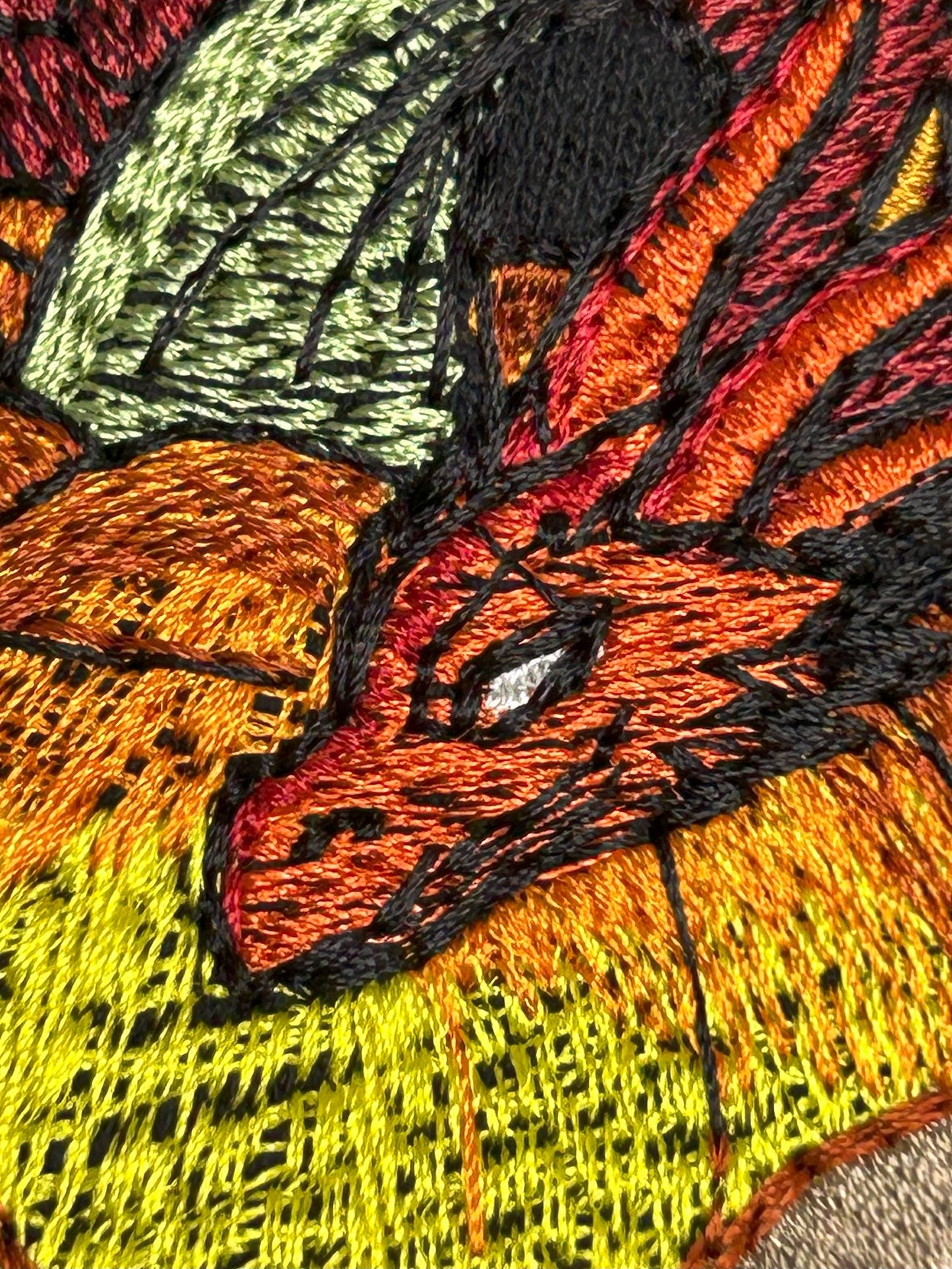 Embroidered Halloween Dragon Sweatshirt, Fall Fantasy Pullover Hoodie Sweater, Personalized Gift for RPG Dungeon Master, Spooky Time Pumpkin