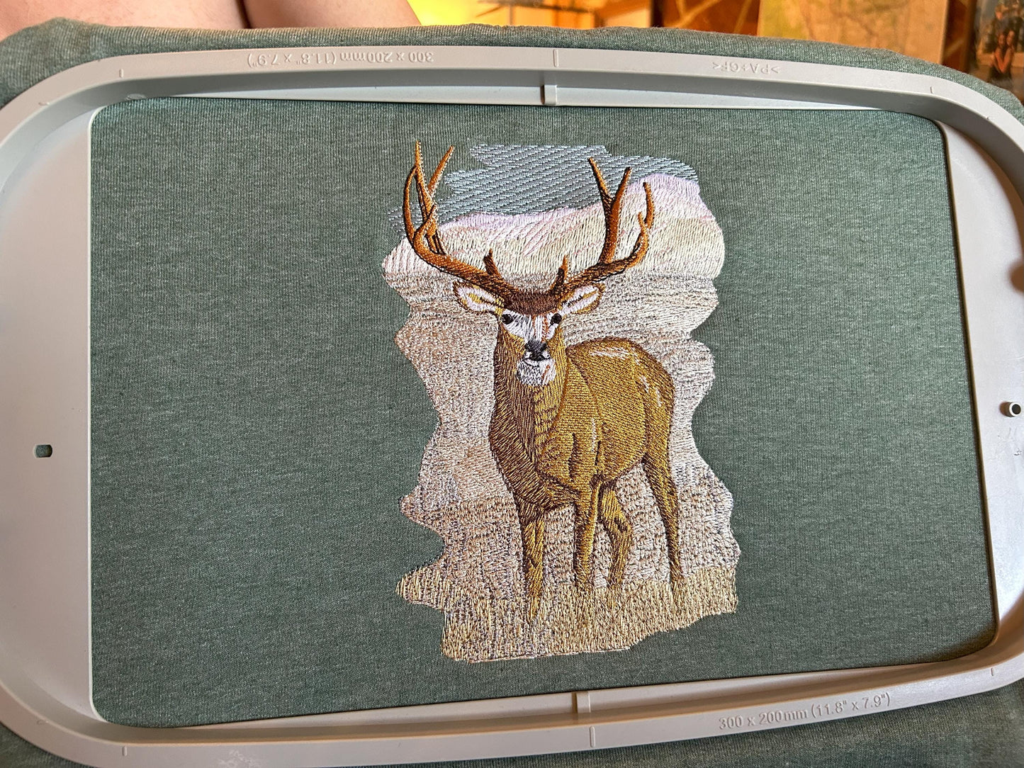 Embroidered Deer, Stag, Unique, Stylish and Cozy Sweatshirt, Personalized Gift for Him/Her, Outdoor Inspired, Nature Lover, Rustic Sweater